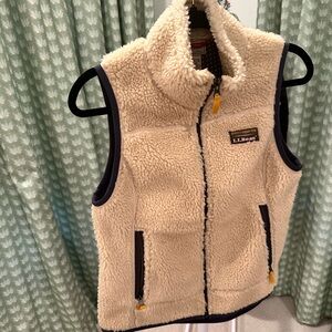 L.L. Bean women’s Sherpa Vest